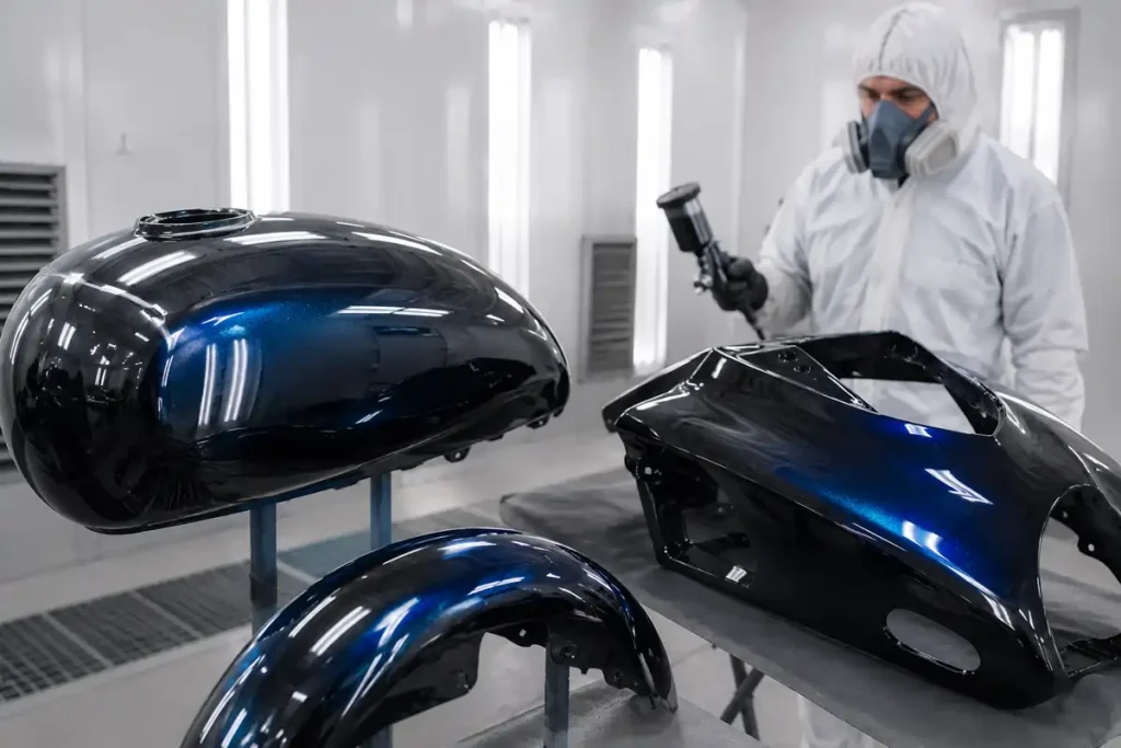 Lakovanie motocyklov za dobrú cenu - Bratislava a okolie